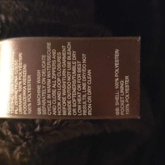 The North Face Morning Glory Classic Black Fleece Jacket - Picture 5 of 8